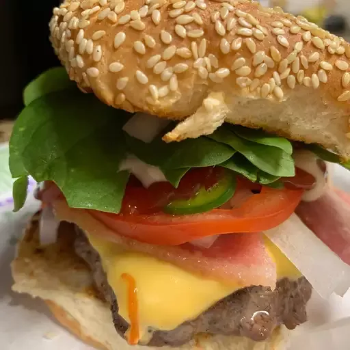 Jalapeno-Garlic-Onion Cheeseburgers