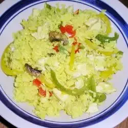 Three Pepper Pilaf