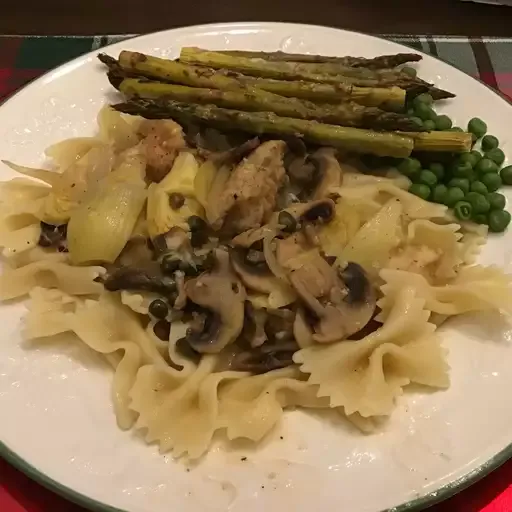 Chicken Piccata with Artichoke Hearts