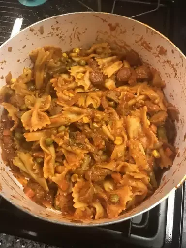 One-Pot Spaghetti with Meat Sauce