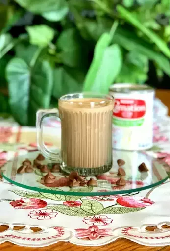 Frozen Hot Chocolate with Evaporated Milk