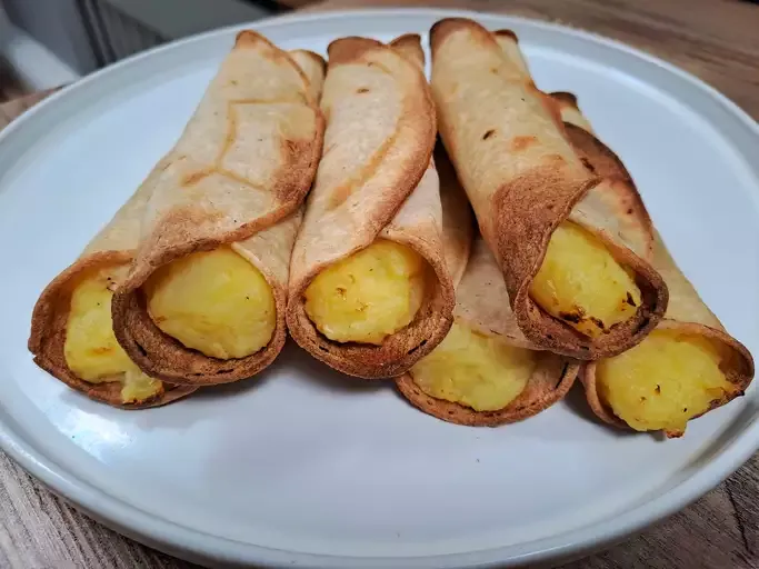 Vegan Air Fryer Taquitos