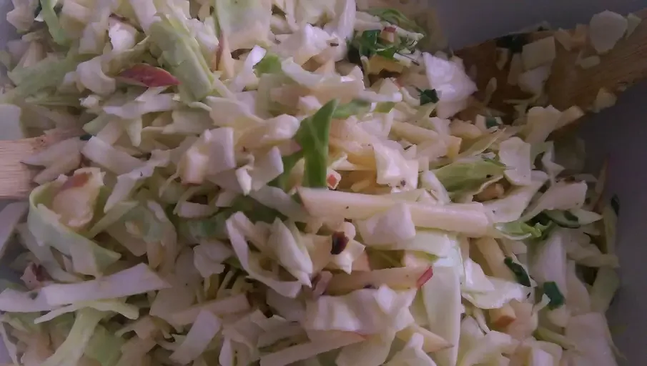 Apple Jicama Coleslaw