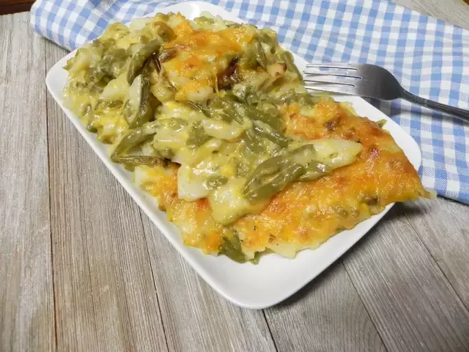 Green Bean and Potato Casserole