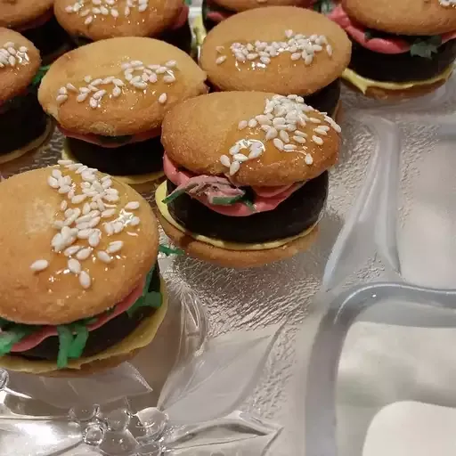 Hamburger Cookies