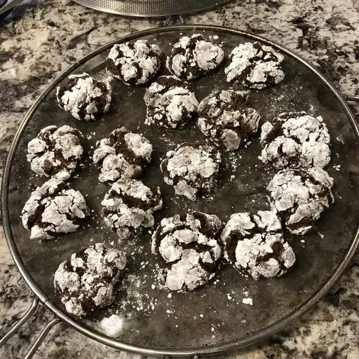 Chocolate Sugar Drop Cookies