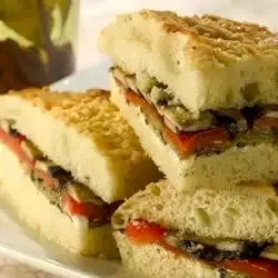 Grilled Mediterranean Vegetable Sandwich