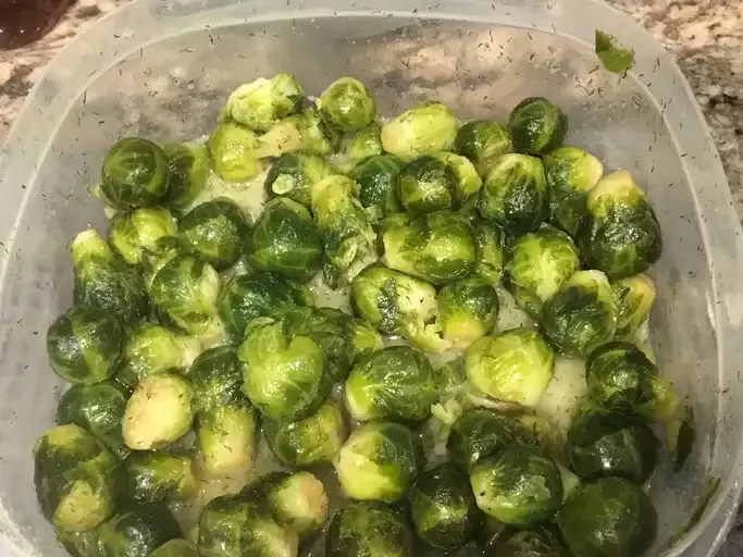 Honey Dijon Brussels Sprouts