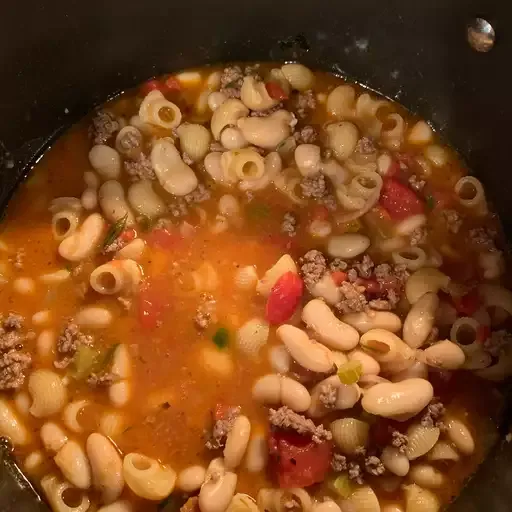 Pasta e Fagioli (Pasta and Beans)