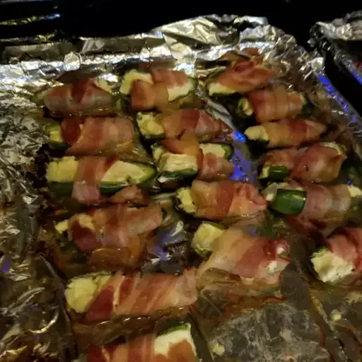 Baked Bacon Jalapeno Wraps