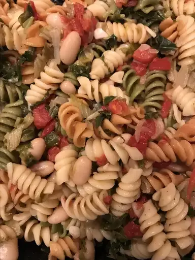 Penne Pasta with Cannellini Beans and Escarole