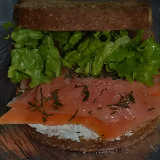 Smoked Salmon Sandwich