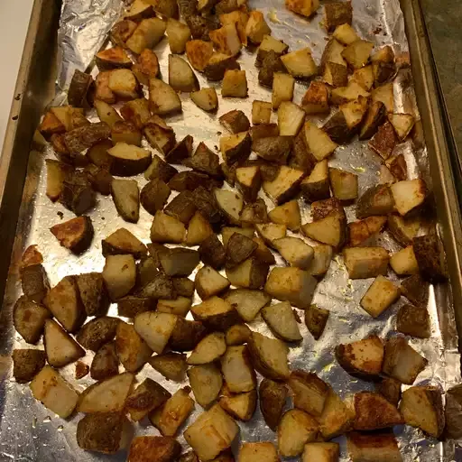 Oven Roasted Parmesan Potatoes