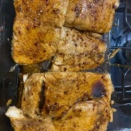 Honey Garlic Glazed Salmon