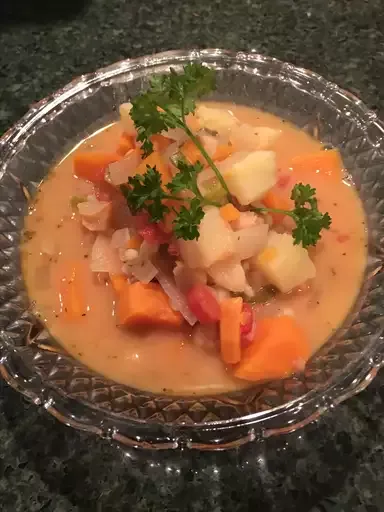 Spicy African Yam Soup