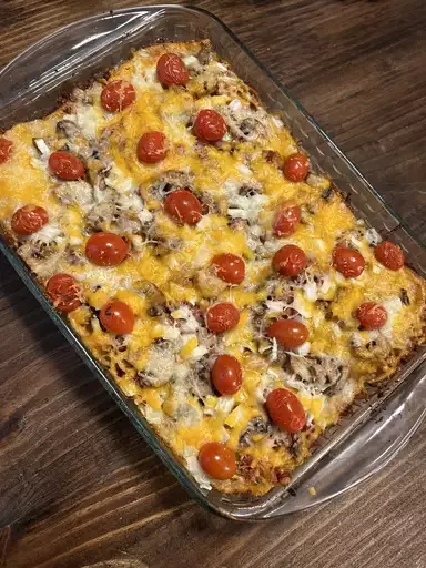 Basic Baked Spaghetti