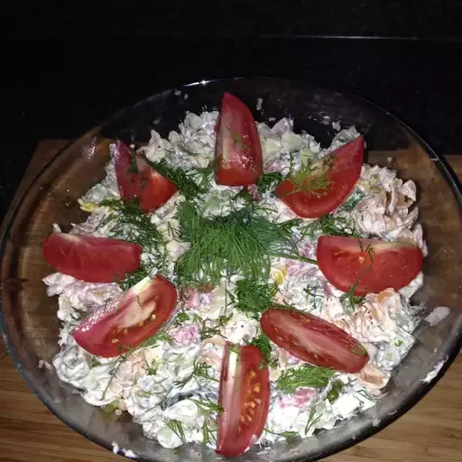 Shrimp Pasta Salad with Fresh Dill