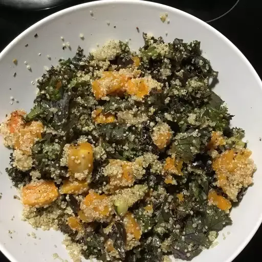 Quinoa, Butternut Squash, and Kale Salad