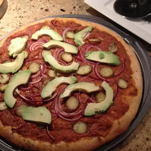 Healthy Vegan Pizza