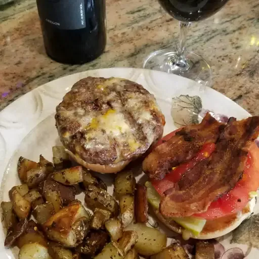 Cheddar Bacon Hamburgers