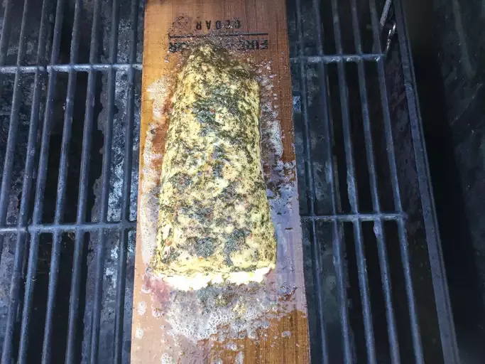 Cedar Planked Halibut