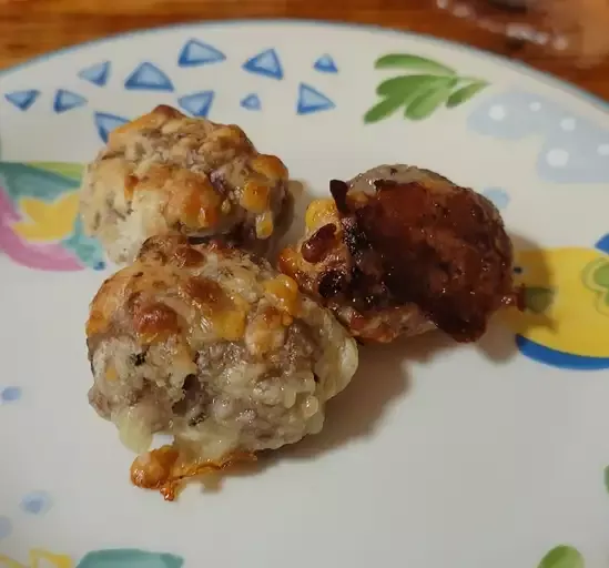 Cream Cheese Sausage Balls