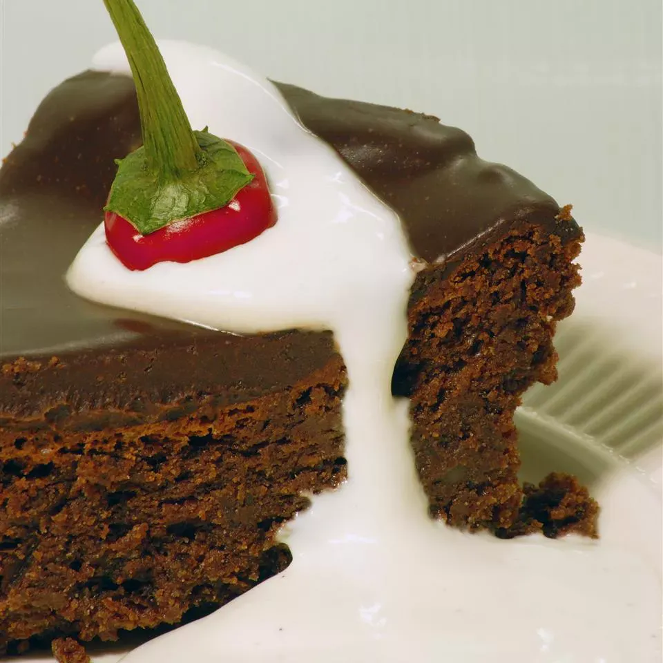 Mexican Chocolate Chile Cake