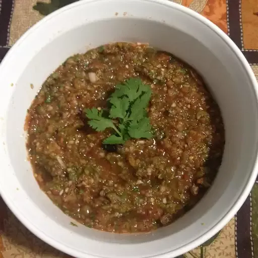 Smoky Four-Pepper Salsa