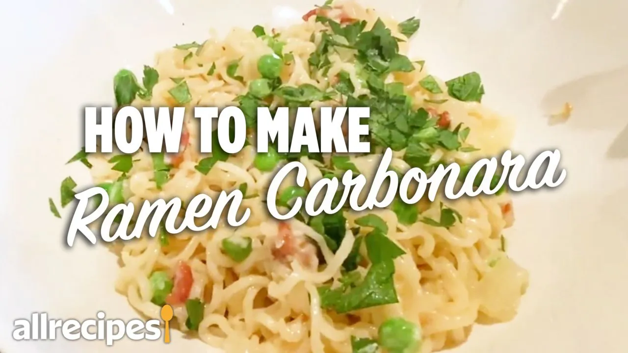 Ramen Carbonara