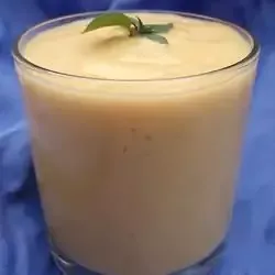 Mango-Mint Lassi with Indian Sweet Spices