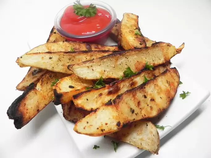 Grilled Potato Wedges