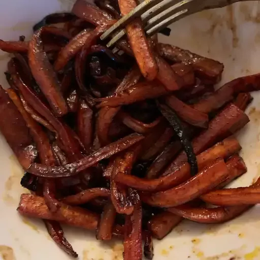 Balsamic Roasted Carrots