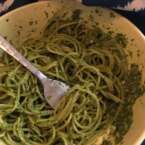 Light Lemon Pesto Pasta