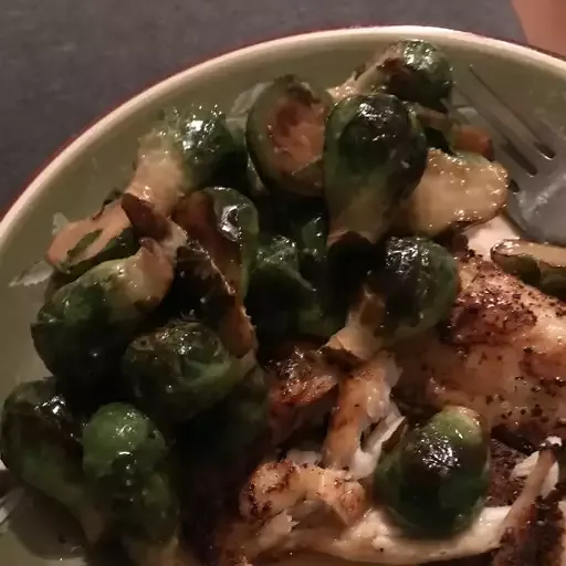 Honey Dijon Brussels Sprouts