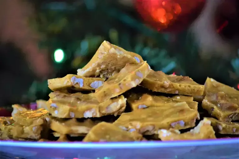 Grandma Myrna's Honey-Walnut Brittle