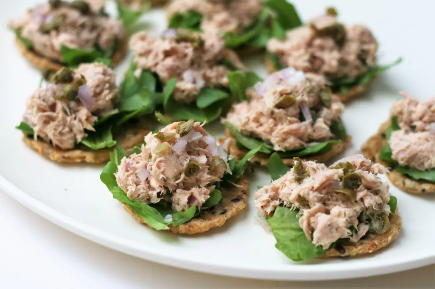 Tuna and Caper Bites