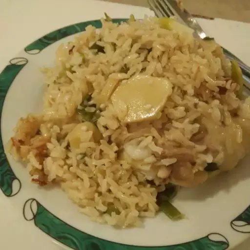 Garlic Chicken Fragrant Rice On a Budget