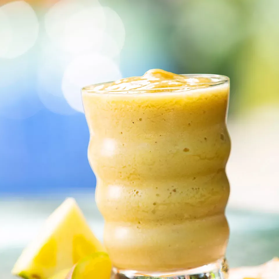 Pineapple Mango Coconut Smoothie