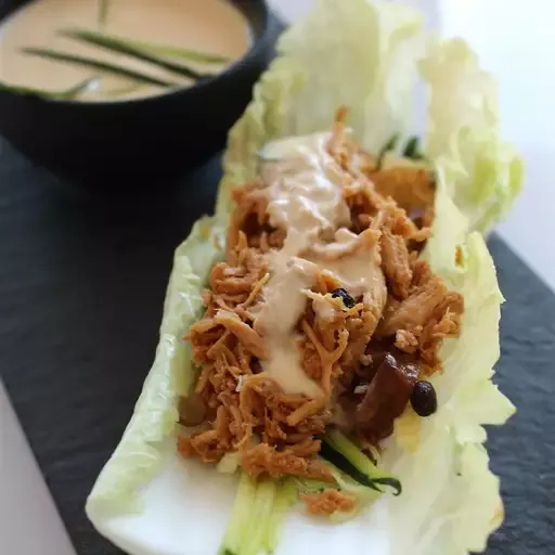 Easy Chicken Lettuce Wraps