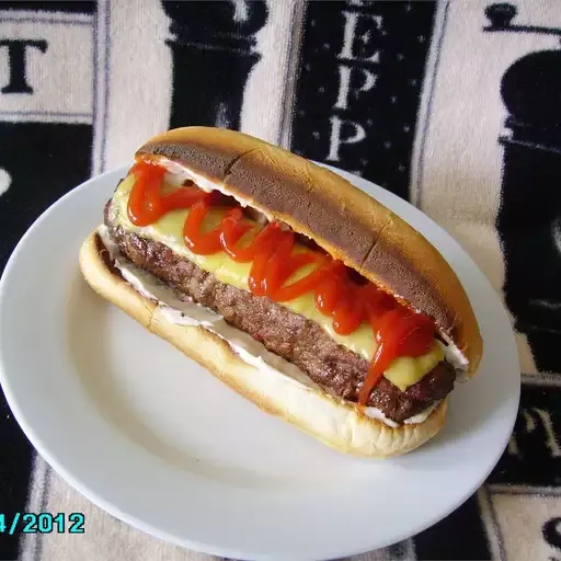 All-American Burger Dog