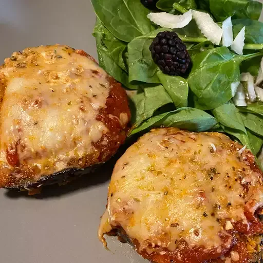 Quick Eggplant Parmesan