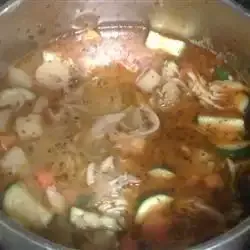 White Wine Chicken Soup