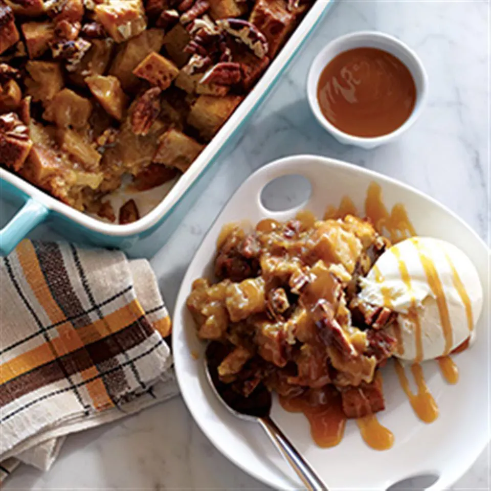 Pecan Pie Bread Pudding