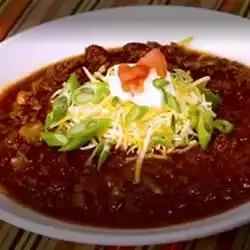 Healthier Boilermaker Tailgate Chili