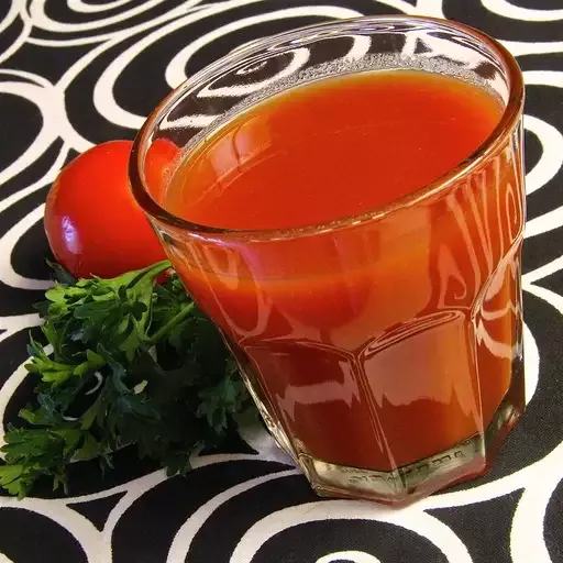 Homemade Tomato Juice Cocktail