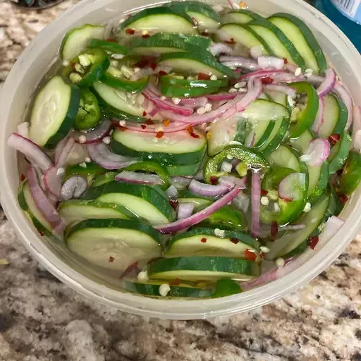 Homemade Refrigerator Pickles