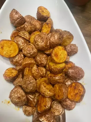 Air Fryer Seasoned Breakfast Potatoes