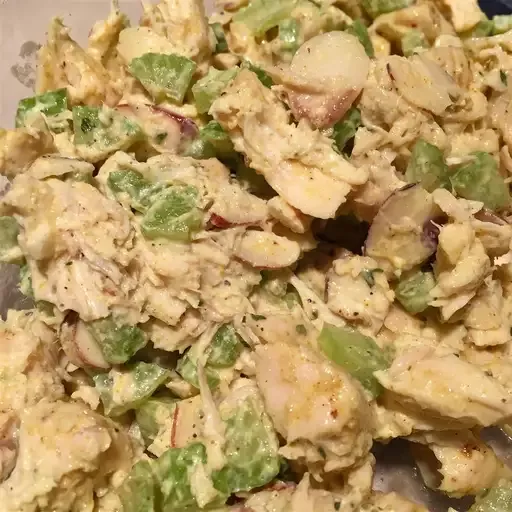 Curried Chicken Salad with Greek Yogurt