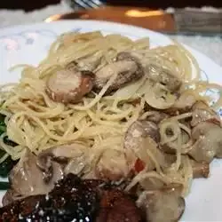 Shiitake Angel Hair Pasta