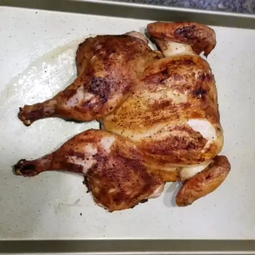 Grilled Spatchcocked Chicken